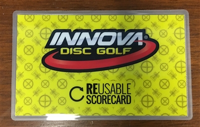 Innova Discs Reusable Scorecard