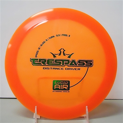 Dynamic Discs Lucid Air Trespass 158g