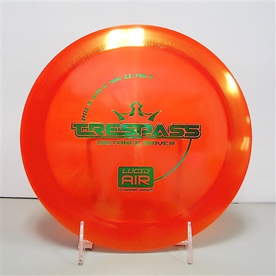 Dynamic Discs Lucid Air Trespass 158g