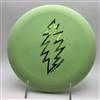 Discmania Colow Glow Flex 1 Rainmaker 175.5g - Grateful Dead Lightning Bolt Stamp