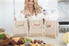 Molly Sims collaboration with Rachel Miriam featuring the Sparkle Collection Mini Tote