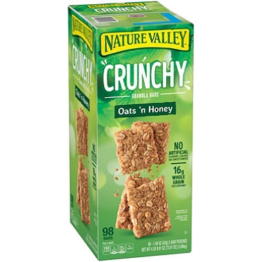 Crunchy Granola Bars Oats & Honey