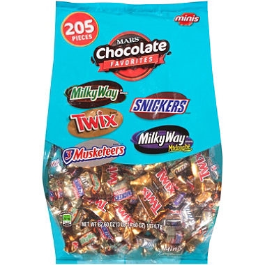 Mars Chocolate Mini Mix 135 ct