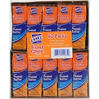 Lance Toast Chee Peanut Butter Crackers 40 ct.