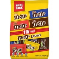 M & M Fun Bags Variety 115 ct