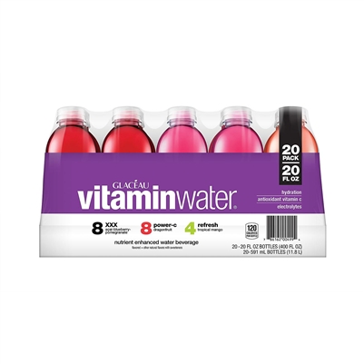 Vitamin Water Variety 20pk