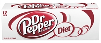 Diet Dr. Pepper - 12 oz, 12pk