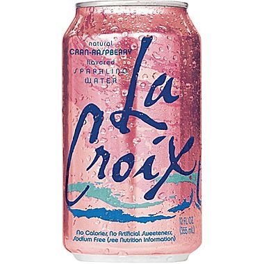 LaCroix Sparkling Cran-Raspberry 12 oz, 24pk