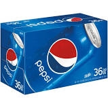 Pepsi - 12 oz, 36 cans