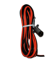 25' 6 Gauge Power Cord and Horizontal Plug