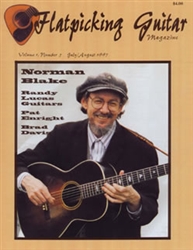 Flatpicking Guitar Magazine, Volume 1, Number 5, July / August 1997 - Norman Blake: SOLD OUT OF HARDCOPY