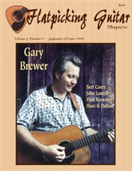 Flatpicking Guitar Magazine, Volume 3, Number 6, September / October 1999  - Gary Brewer