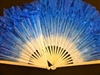 Solid Color Silk Fan Pair