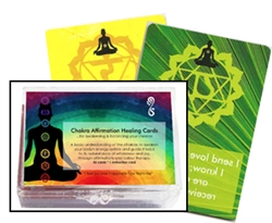 Chakra Affirmation Healing Cards