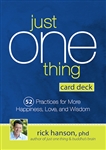 Just One Thing Card Deck