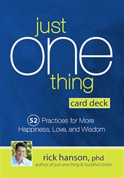 Just One Thing Card Deck