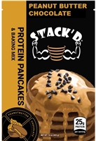 STACK'D Protein Pancakes - Peanut Butter Chocolate (1 lb)