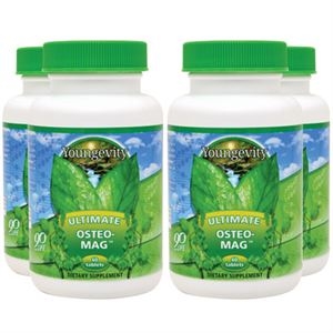 Youngevity Ultimate Osteo-Mag - 60 tablets (4 Pack)