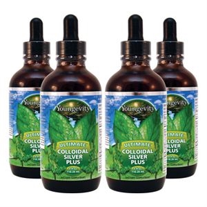 Youngevity Ultimate Colloidal Silver Plus 4 bottles