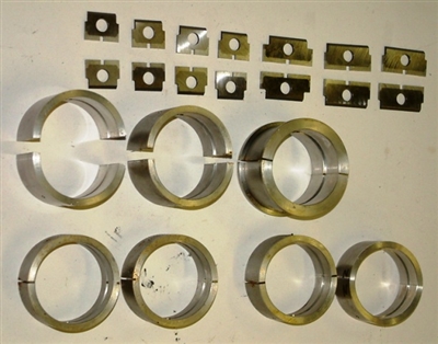 E84772set- Main bearing set with shims