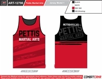 Pettis Martial Arts Custom Sublimated Jersey