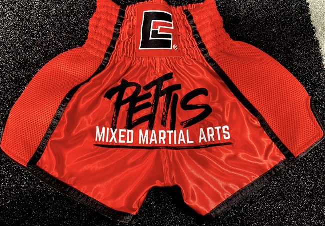 NEW! Pettis Mixed Martial Arts Muay Thai Fight Shorts