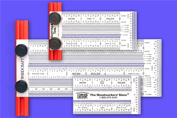 INCRA Precision Customized Rules