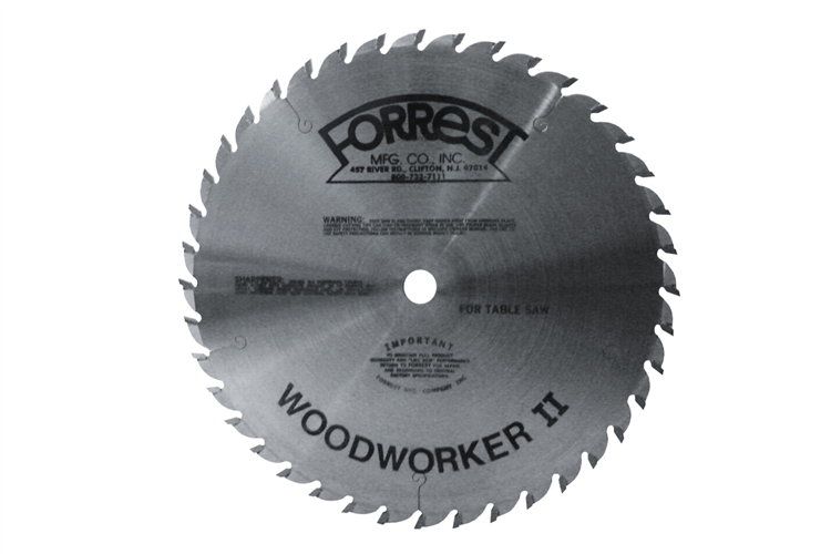Forrest Woodworker-II 40T 10" x 1/8" Kerf