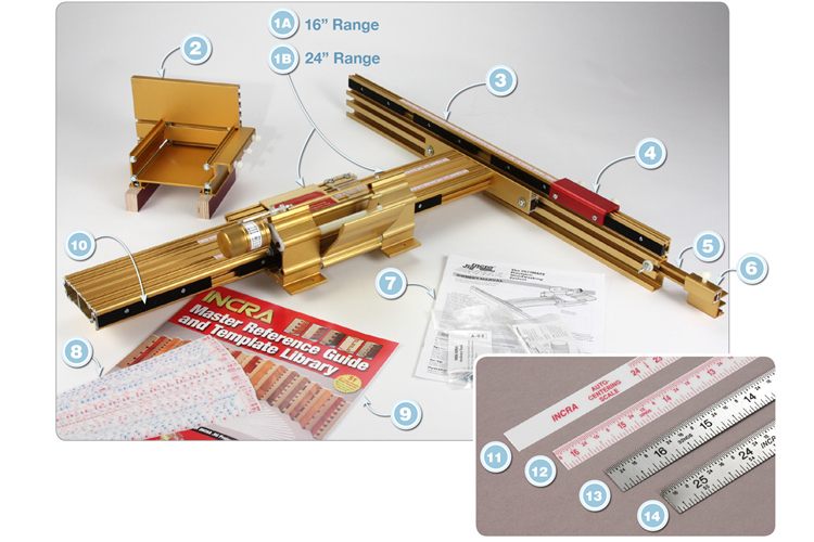 PARTS - INCRA Ultra Standard System