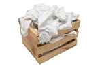 Recycled White T-Shirt Rags