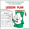 Lesson Plan Download- Crawford Puts His Toys Away