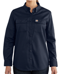 Carhartt Womenâ€™s FR Rugged Flex Twill Shirt