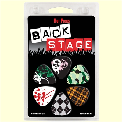 Hot Picks Backstage Guitar Picks