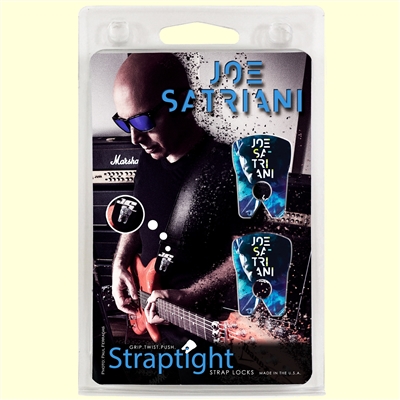 Straptight Joe Satriani Pack 2 Strap Locks, 2 Pck