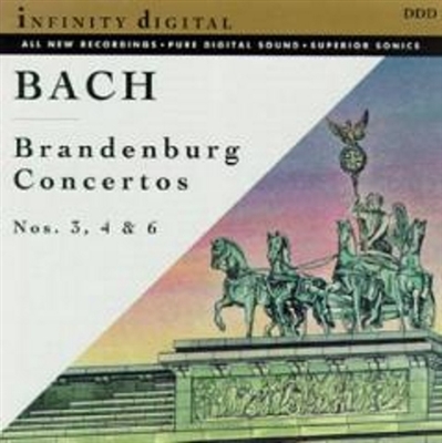 Bach: Brandenburg Concertos 3, 4 & 6