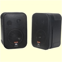 JBL Control 1 Pro 5-1/4" 2-Way Shielded Speaker Pair Black