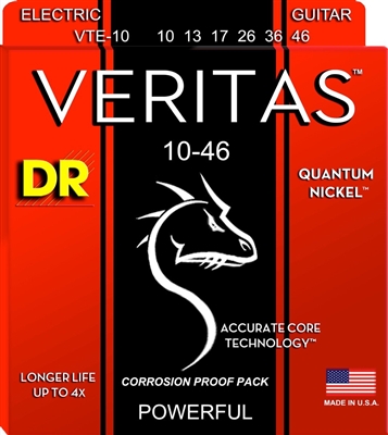 VERITAS with A.C.T. Electric Guitar Strings 10-46 Medium