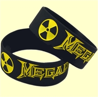 Rock Style Band Megadeth Silicone Wristband Bracelet