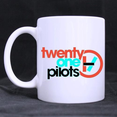 Twenty One Pilots Band Customized Design Coffee / Beer Mug White Ceramic Office Home Cup 11 OZ Two Sides Printed