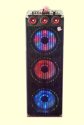 Bluetooth Professional DJ Speaker 293 with Disco Lights Multimedia Karaoke & PA System