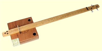 Cigar Box Guitar Kit Pure & Simple 3-String Slide (Unfretted)