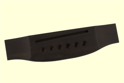 Ebony Acoustic Bridge