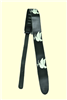 PEACE Leather Guitar Strap