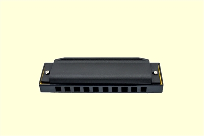 Huntington MK10P-BK Plastic Pocket Black Harmonica