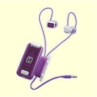 Fitness Earbuds - White Purple