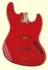 Fiesta Red JBF-FR Finished Replacement Body for Jazz BassÂ®