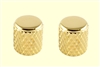 Gold Heavy Knurl Barrel Knobs