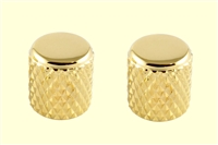 Gold Heavy Knurl Barrel Knobs