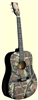 Mossy Oak Infinity Camo Acoustic Guitar