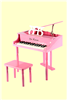 De Rosa Pink Baby Grand Piano